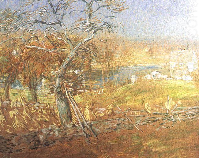 Childe Hassam Late Afternoon china oil painting image